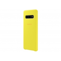 Чохол для смартф. SAMSUNG S10/EF-PG973TYEGRU - Silicone Cover (Жовтий)