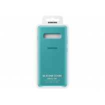 Чохол для смартф. SAMSUNG S10+/EF-PG975TGEGRU - Silicone Cover (Зелений)