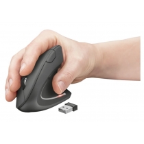 Миша  Trust Verto Wireless Ergonomic Mouse сірий