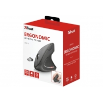 Миша  Trust Verto Wireless Ergonomic Mouse сірий