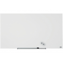 Дошка скляна магнітно-маркерна, ТМ Nobo, 99 x 56 см., колір білий