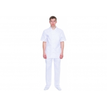 Костюм "Галант" куртка+штани, білий, р. L (52-54), зріст 182-188 см