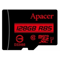 Карта пам'яті microSDXC 128Gb Apacer, кл.10 + SD адаптер