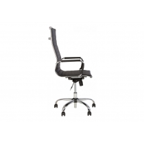 Крісло SLIM, ECO-30, штучна шкіра, чорне