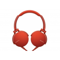 Гарнітура Sony MDR-XB550AP Red