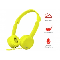 Гарнітура Trust Nano Foldable Headphones Yellow