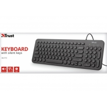 Клавиатура TRUST Muto Silent Keyboard