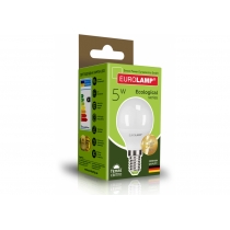 Лампа ЕКО EUROLAMP LED серія  G45 5W E14 3000K