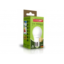 Лампа ЕКО EUROLAMP LED серія  А50 7W E27 4000K