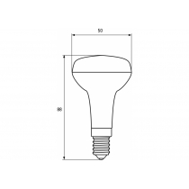 Лампа ЕКО EUROLAMP LED серія  R50 6W E14 4000K