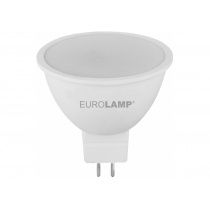 Лампа ЕКО EUROLAMP LED серія  MR16 5W GU5.3 4000K 12V (50)