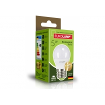 Лампа ЕКО EUROLAMP LED серія  G45 5W E27 3000K