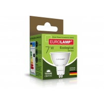 Лампа ЕКО EUROLAMP LED серія  SMD MR16 7W GU5.3 3000K