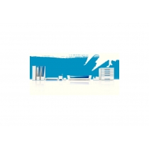 Лоток горизонтальний Leitz WOW Duo Colour, синій металік, арт.5361-10-36