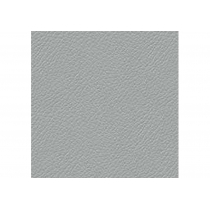 Крісло SAMBA GTP (S) V-28, позов. шкіра, сірий, метал. хром. база, м'які підлокітн.