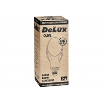 Лампа світлодіодна DELUX OLIVE 40w E27 6000K