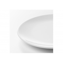 Тарілка IPEC FRANKFURT білий/26 см /обід.