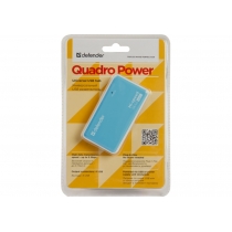 USB-хаб Defender Quadro Power+Adapter 4xUSB 2.0