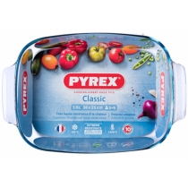 Форма с/к PYREX  Classic форма скл. прямокутна 38х25х6,5см (3.6л)