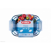 Форма с/к PYREX CLASSIC н-р форм 2пр скляна прямокут.35х23,30х19см