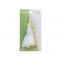 Кондитерский мешок + 8 пластик. насадок BAGER MIX COLOR BG-233