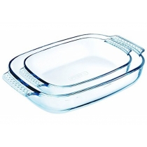 Форма с/к PYREX CLASSIC н-р форм 2пр скляна прямокут.35х23,30х19см