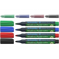 Набір маркерів з губкою для дошок та фліпчартів SCHNEIDER MAXX 110, 4 кольори в блістері