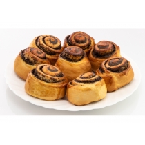 Булочка з маком, 50 гр. (3 штуки в упаковці)