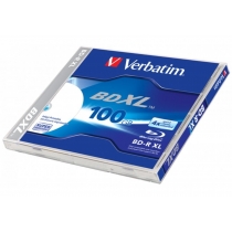 Диск BD-R XL Verbatim Jewel 100Gb, 1шт, 4x