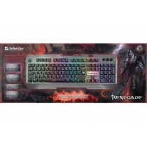 Клавіатура Defender Renegade GK-640DL RU RGB