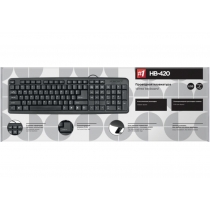Клавиатура Defender #1 HB-420 USB Black