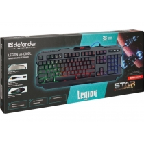 Клавіатура Defender Legion GK-010DL RU, RGB, 19 Anti-Ghost