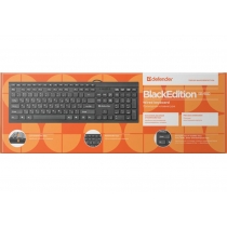 Клавиатура Defender BlackEdition SB-550 RU Black