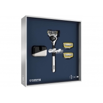 Подарочный набор Бритва Gillette Fusion5 ProShield + 3 Кассеты + Подставка