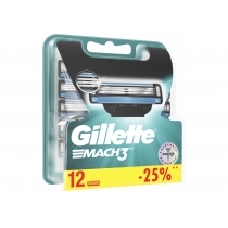 Змінні картриджі для гоління Gillette Mach 3 (12 шт)