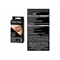 Стойкая краска для бровей SYOSS Brow Tint 3-1 Графитовый черный 17 мл