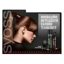 Лак для волосся SYOSS Fiber Flex Flexible Volume Екстрасильна фіксація 4 400 мл