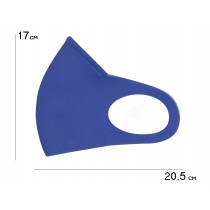 Маска Пітта RedPoint тканинна з фіксацією Яскраво-синя, розмір XL