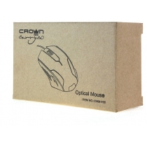 Мышь  CROWN, CMM-100 черный