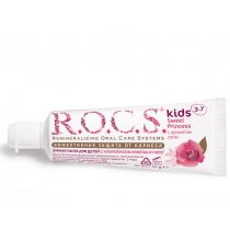 Зубна паста R.O.C.S. для дітей 3-7 років Kids Sweet Princess з ароматом троянди, 45г