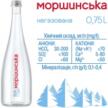 Вода мінеральна Моршинська Преміум, н/газ, 0,75 л, скло