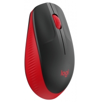 Миша Logitech M190 Full-size Wireless Red