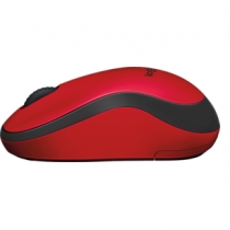 Мышь Logitech Wireless Mouse M220 Silent Red