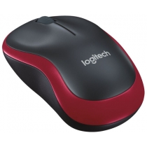Мышь Logitech M185 Wireless Mouse Red