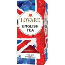 Чай чорний міцний пакетований Lovare English tea 24шт х 2г