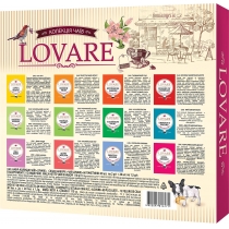 Чайний набір пакетований Lovare Портфельчик 60шт х 2/1,5г