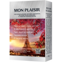 Чай чорний з ароматом тропічних фрукиів МОNОМАХ MON PLAISIR 80г