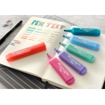 Маркер текстовый Faber-Castell Pastel розовый