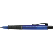 Ручка шариковая Faber-Castell Grip Ball M автоматическая с каучуковым гриппом