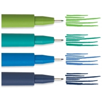 Набор ручек капиллярных Faber-Castell Pitt Artist Pens Fineliner 4 холодных оттенка, толщина S